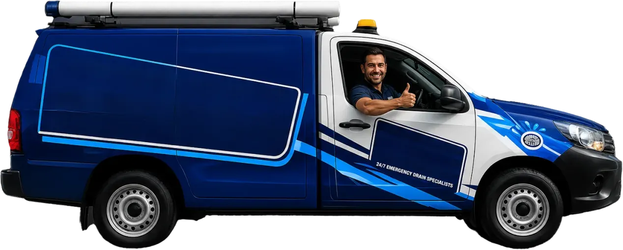 A licensed Caringbah plumber heading out in the service van
