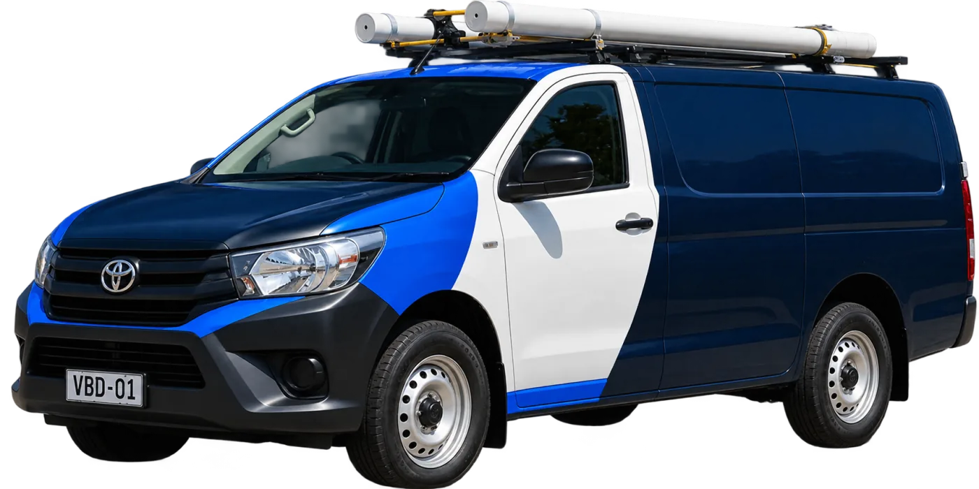 Our van, covering Caringbah and the surrounding suburbs
